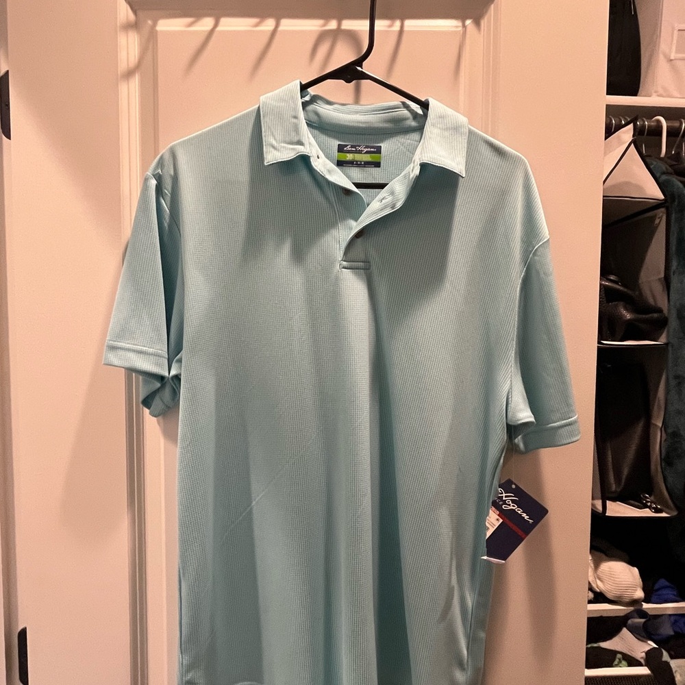 Hogan Blue Polo Shirt Performance Fabric